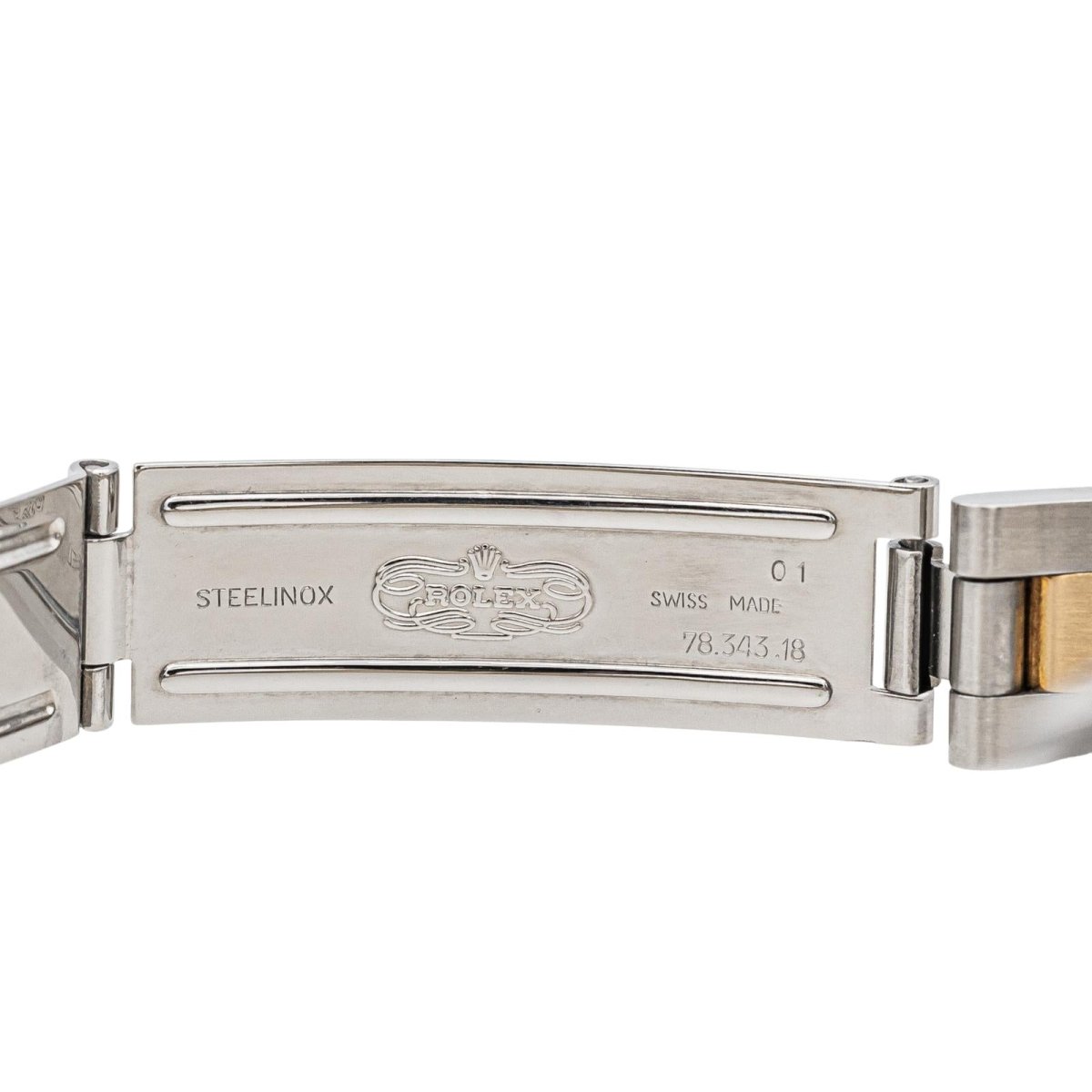 Rolex Montre Oyster perpetual Acier, Or jaune - Maison Eloe