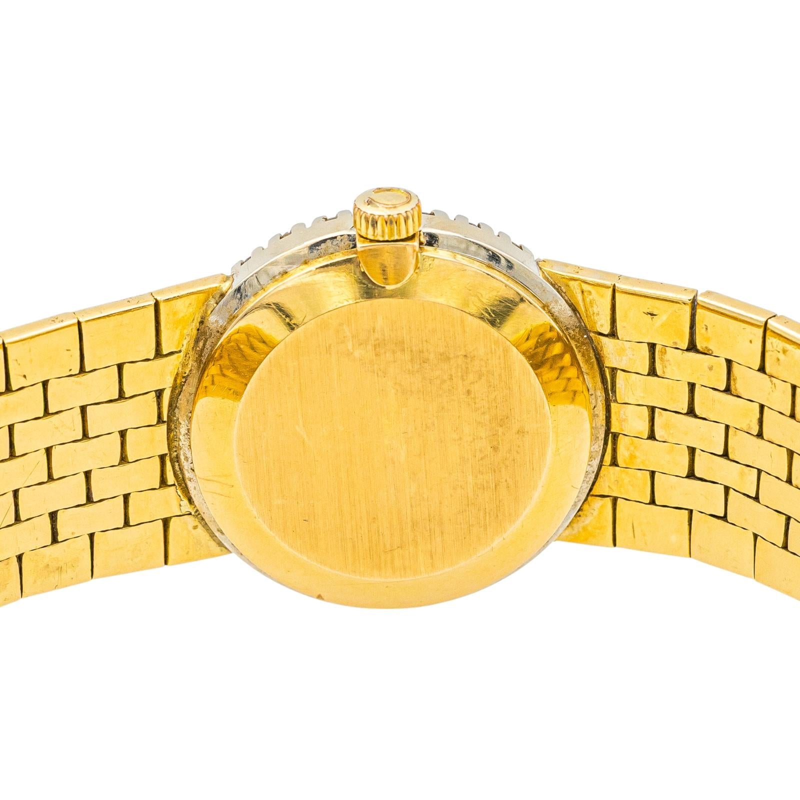 Omega Montre  Or jaune Diamant