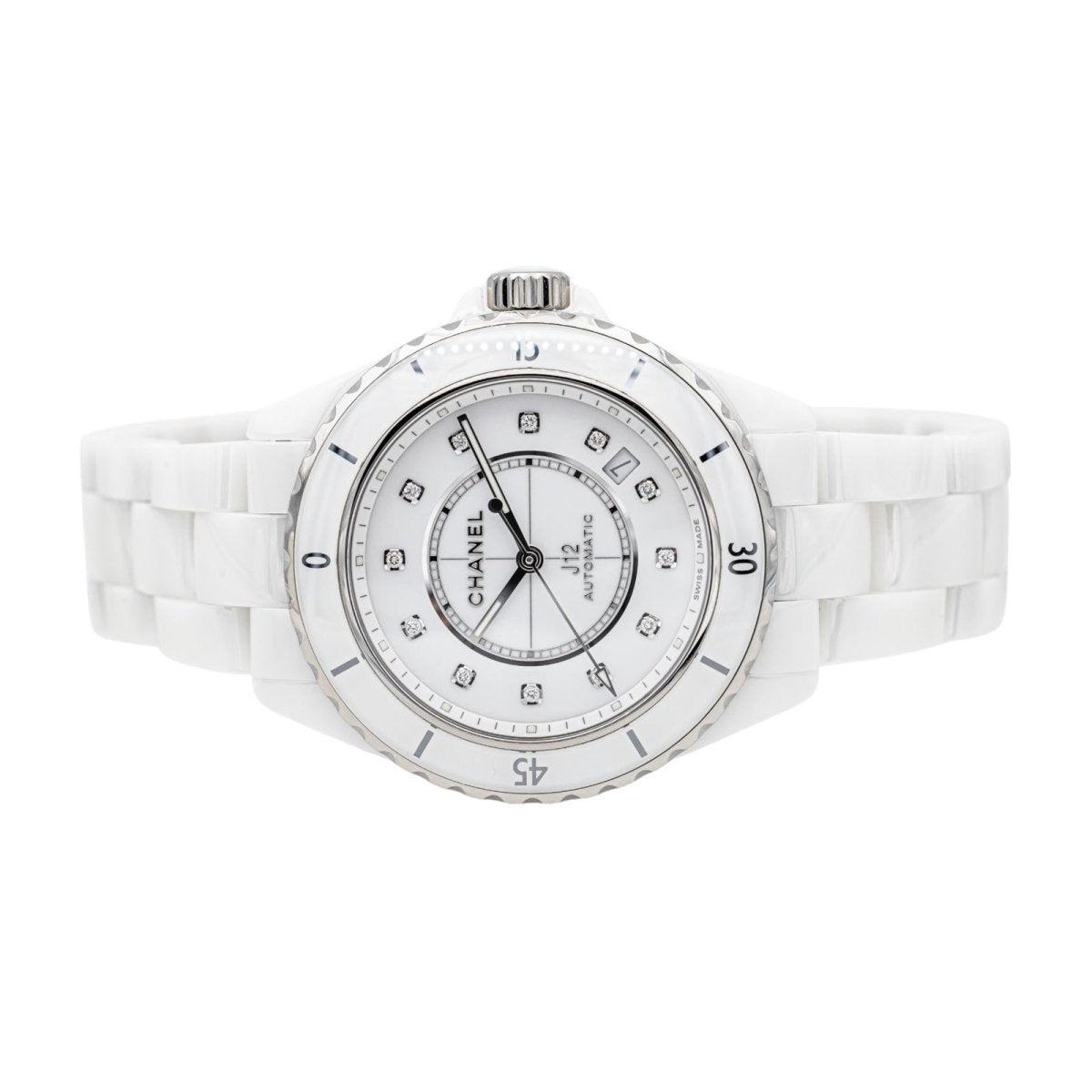 Chanel Montre J12 Céramique Blanche - Maison Eloe