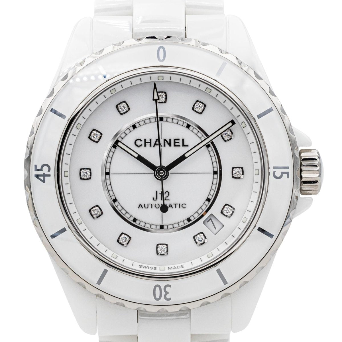 Chanel Montre J12 Céramique Blanche - Maison Eloe