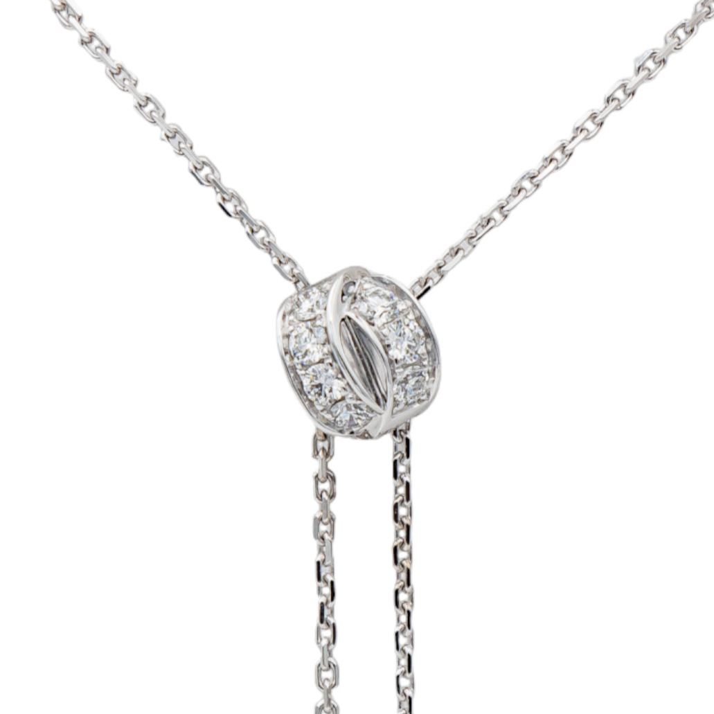 Chaumet Collier Négligé Lien séduction Or blanc Diamant