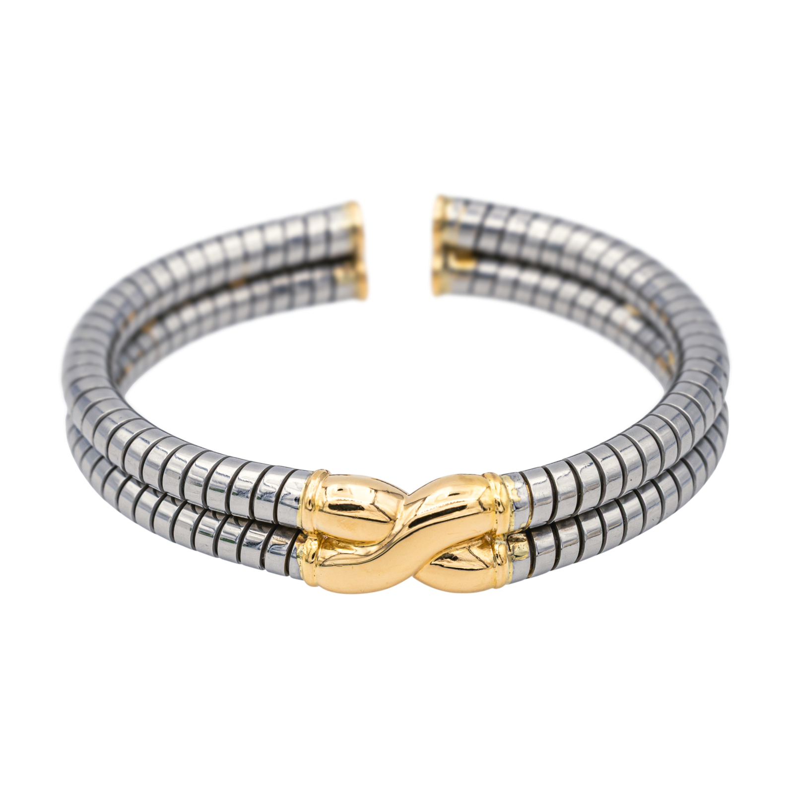 Bulgari Bracelet  Or jaune, Acier