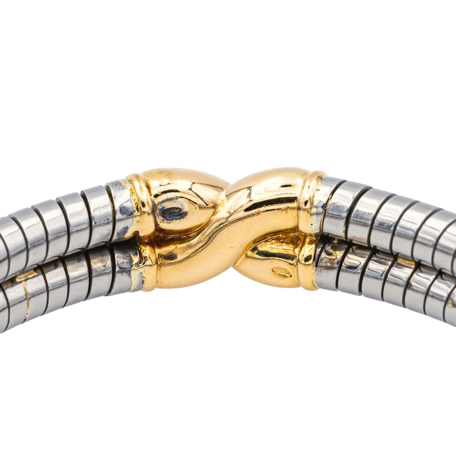 Bulgari Bracelet  Or jaune, Acier