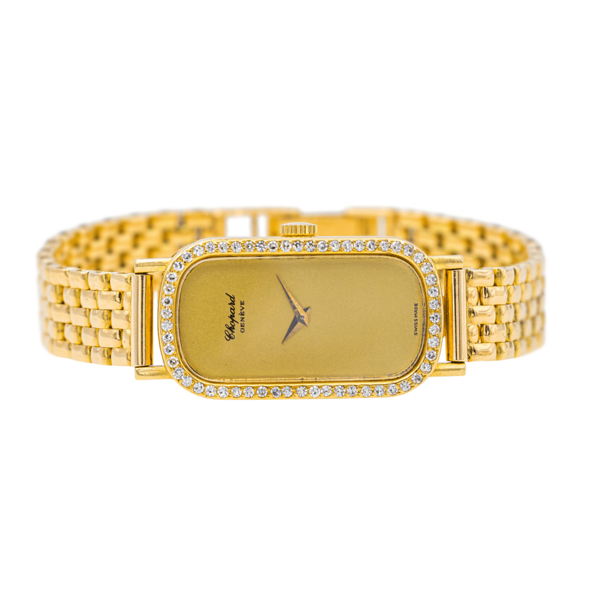 Chopard Montre Or jaune Diamant - Maison Eloe