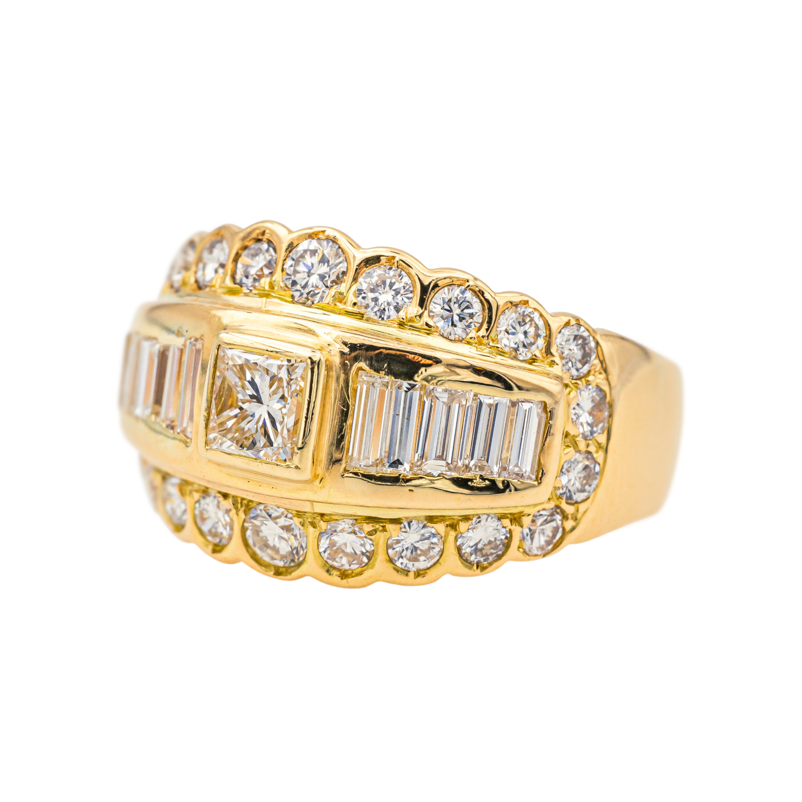 Bague Or jaune Diamant