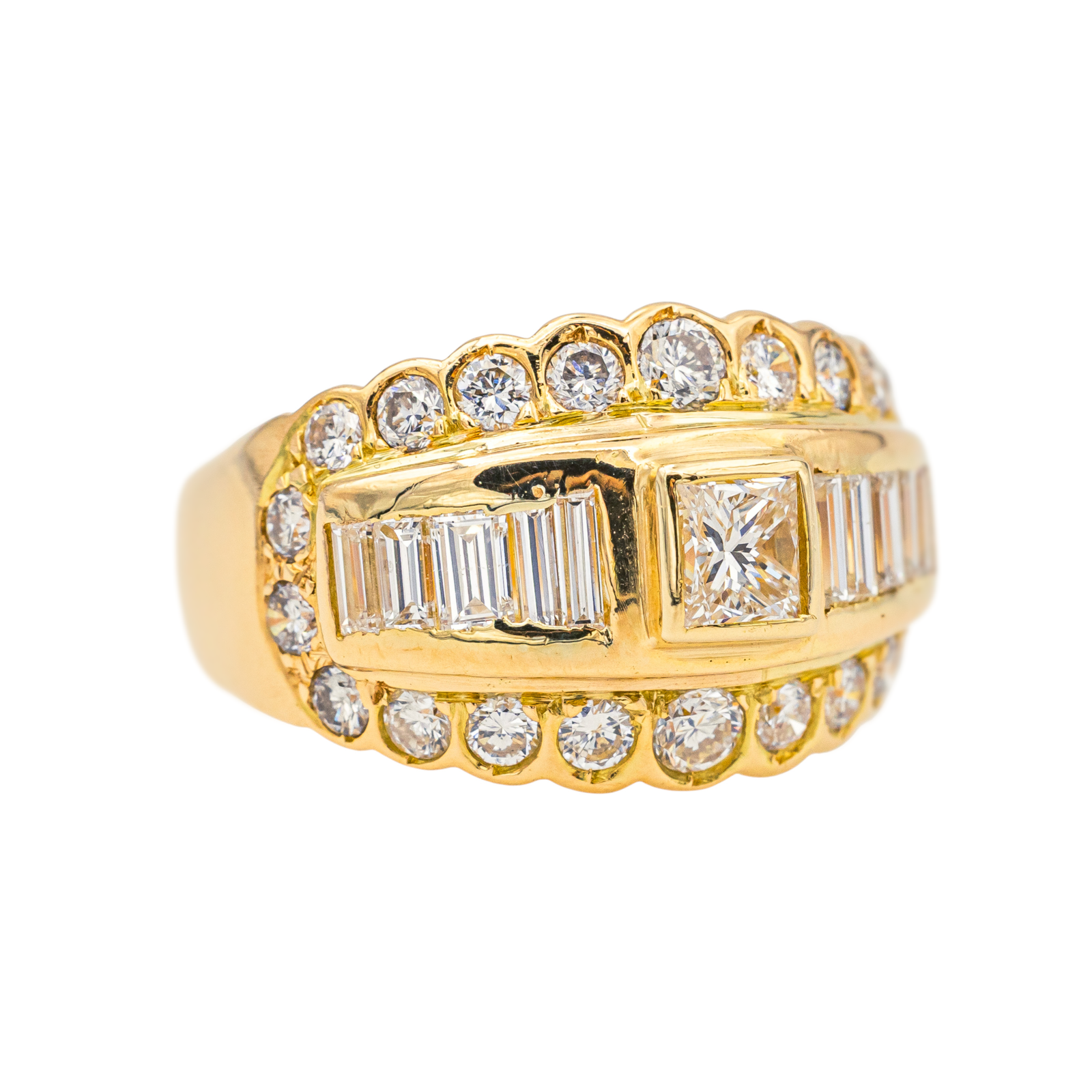 Bague Or jaune Diamant