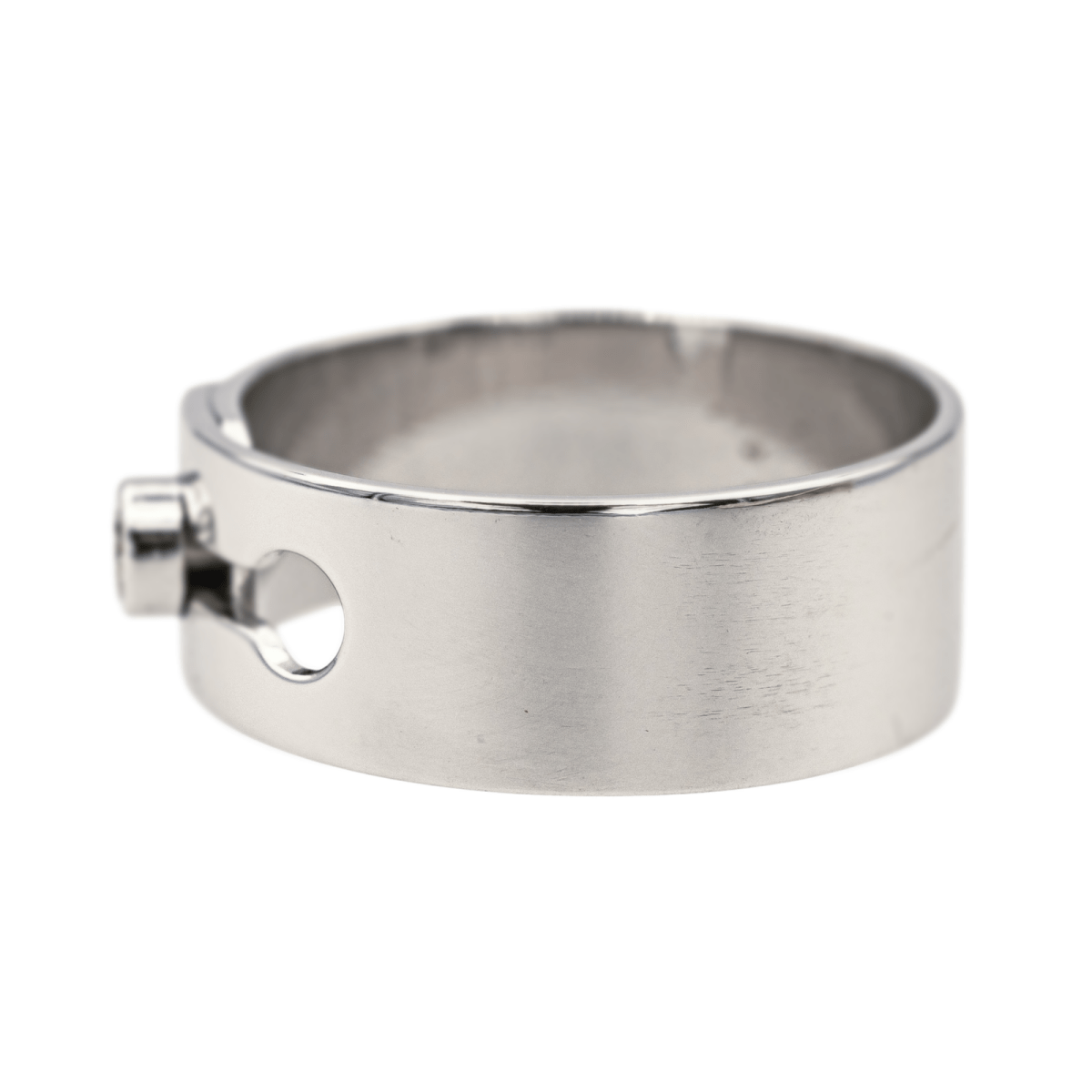 Dinh Van Bague Serrure Or blanc Diamant - Maison Eloe