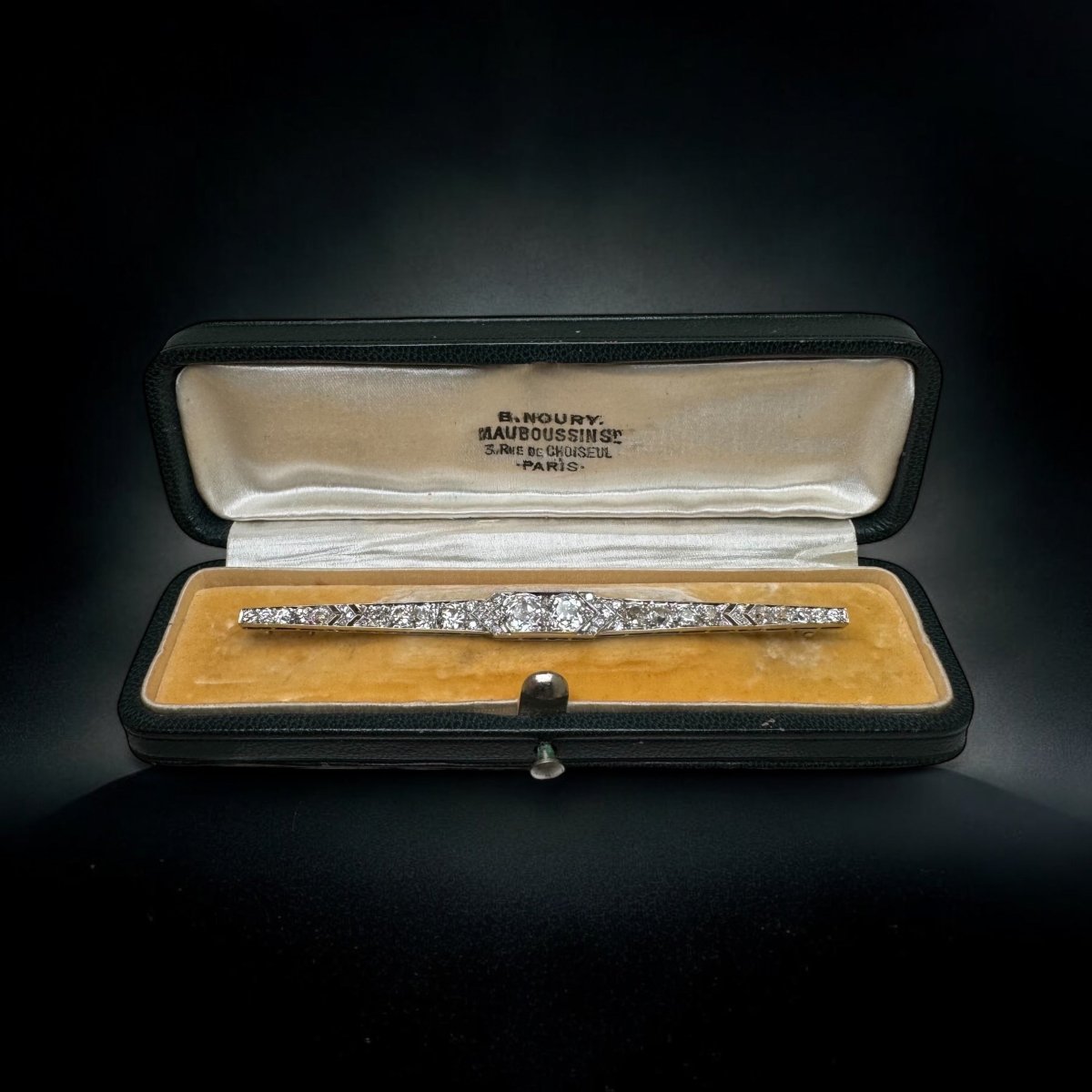 B. NOURY MAUBOUSSIN Broche barrette Art - Déco. - Maison Eloe