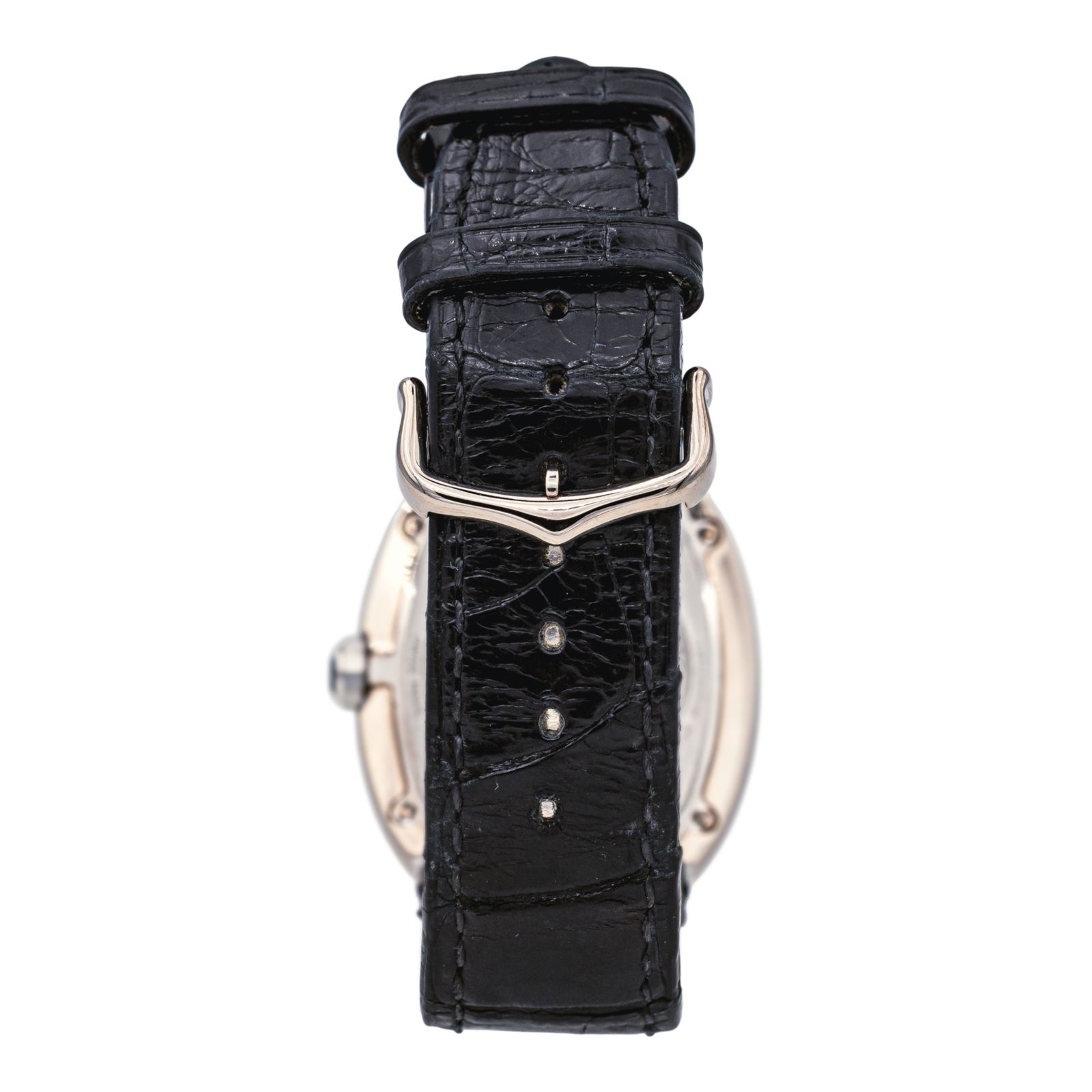 Cartier Montre Baignoire Or blanc Saphir