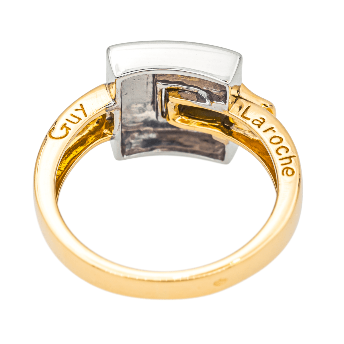 Guy Laroche Bague Or jaune, Or blanc - Maison Eloe