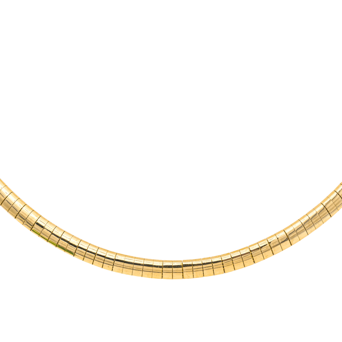 Caplain Saint André Collier Maille omega Or jaune - Maison Eloe