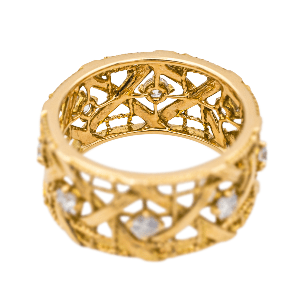 Dior Bague My Dior Or jaune Diamant - Maison Eloe