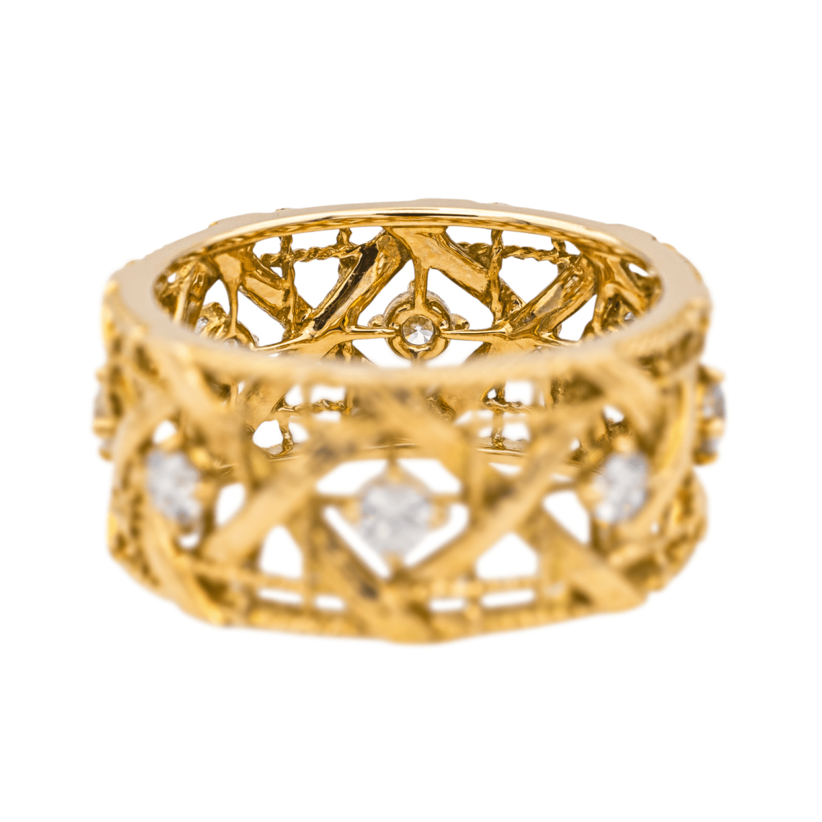Dior Bague My Dior Or jaune Diamant - Maison Eloe