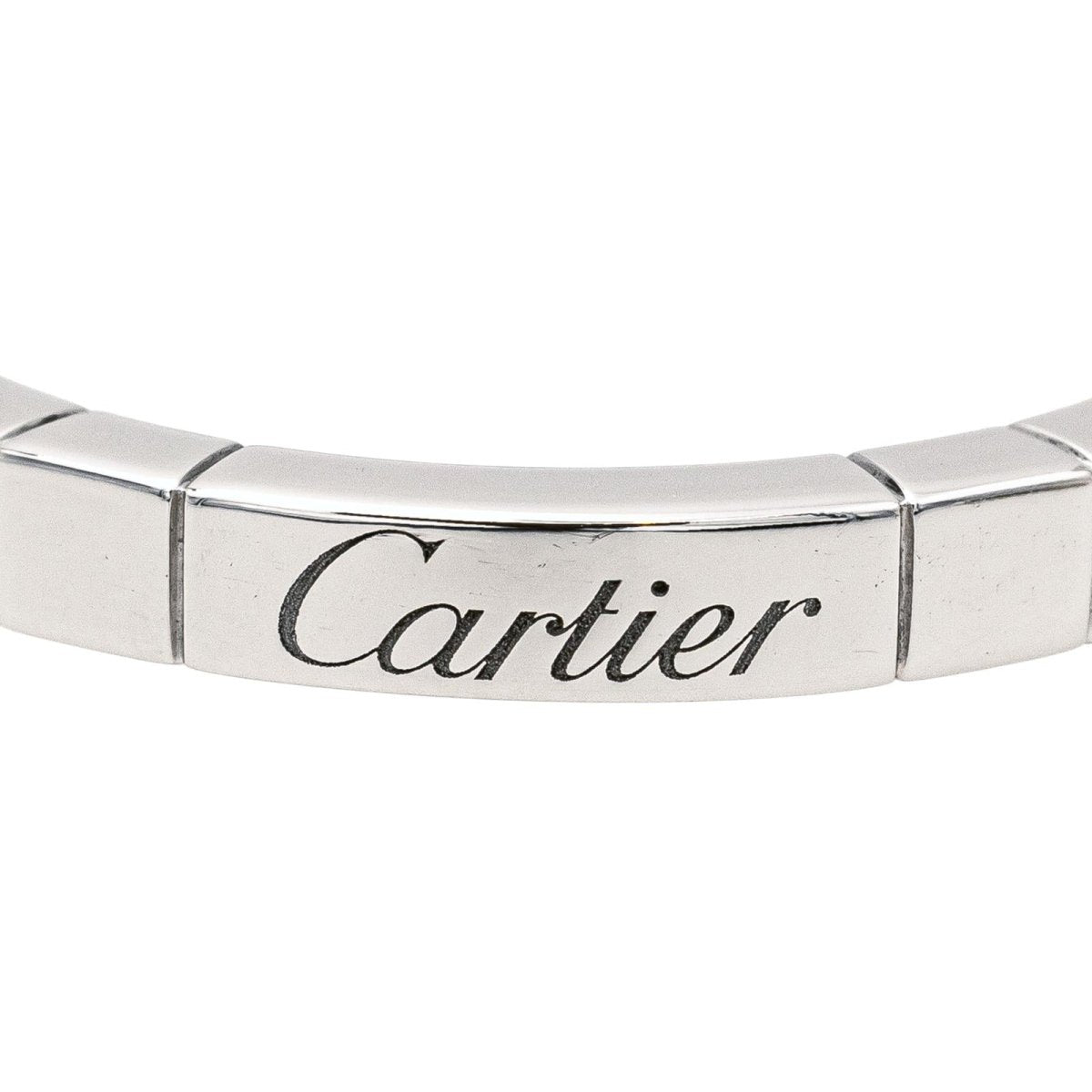 Cartier Bague Alliance Lanières Or blanc - Maison Eloe