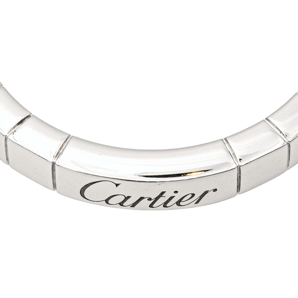 Cartier Bague Alliance Lanières Or blanc - Maison Eloe