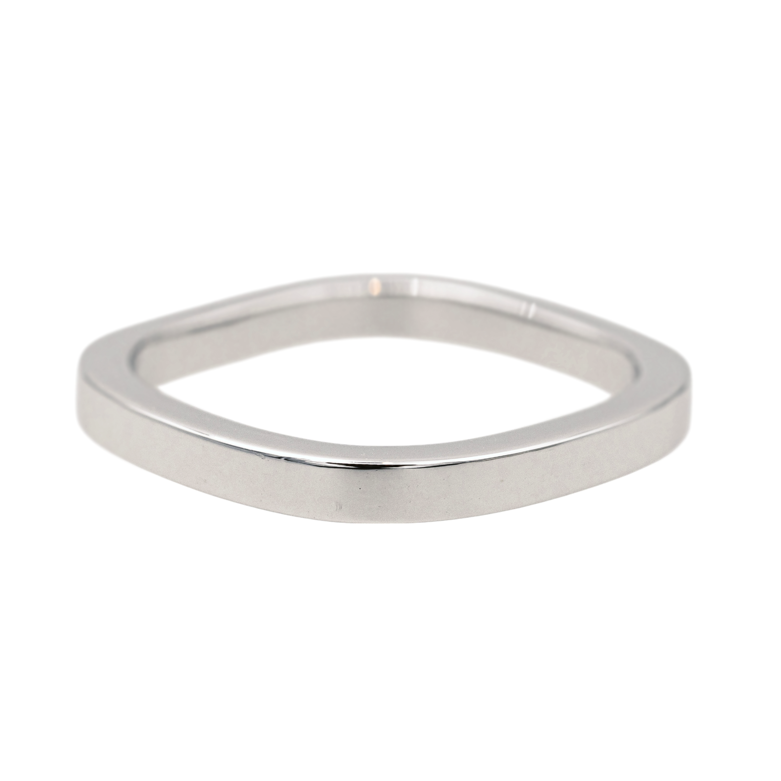 Dinh Van Bague Alliance Carré Or blanc