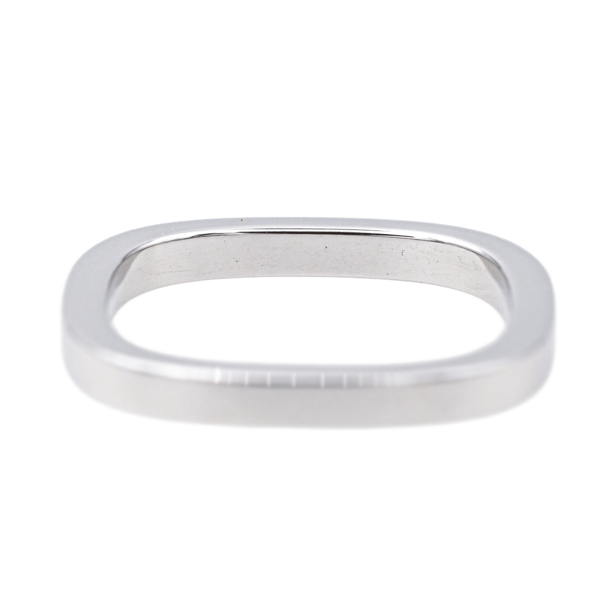 Dinh Van Bague Alliance Carrée Or blanc - Maison Eloe
