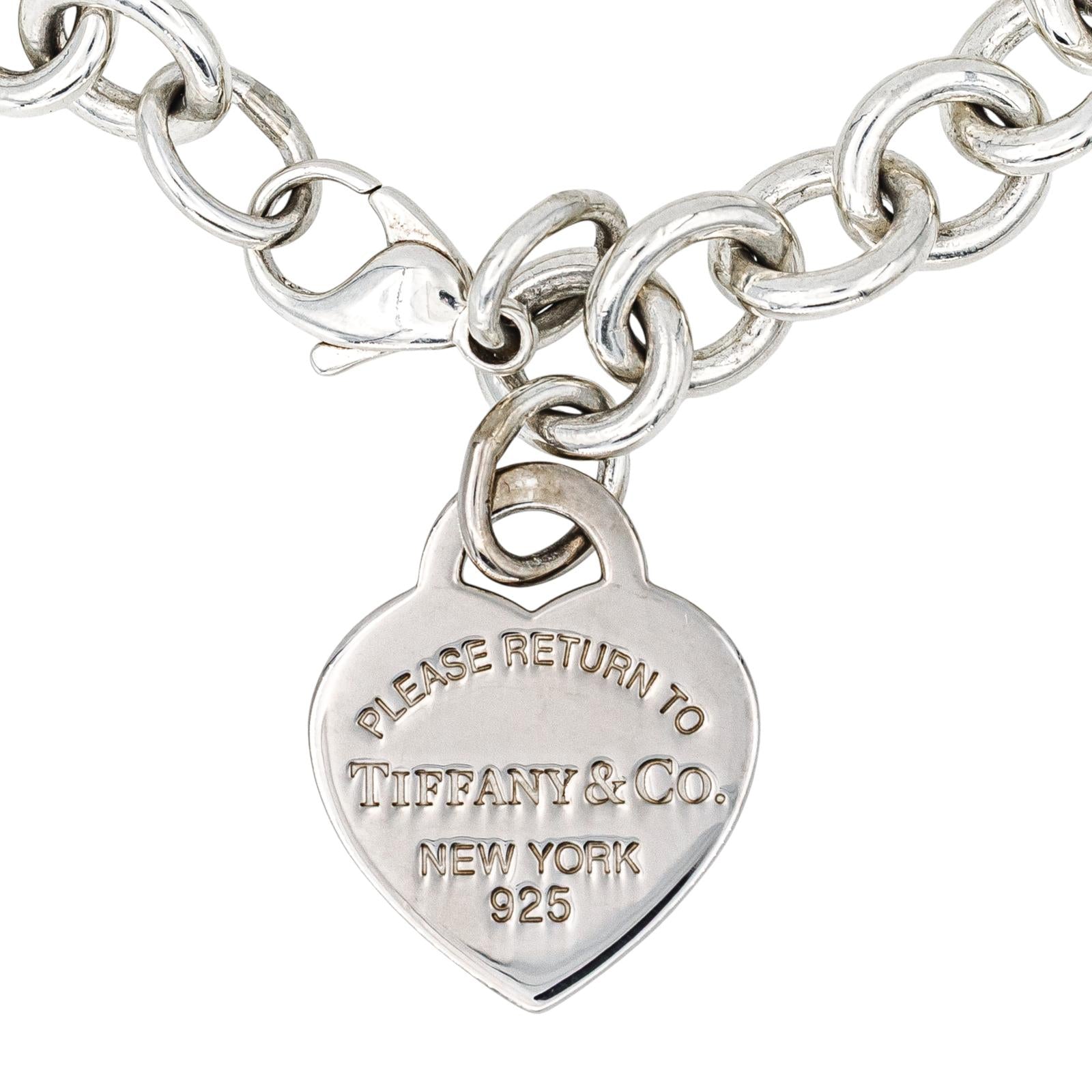 Tiffany & co Bracelet Please return to tiffany Argent