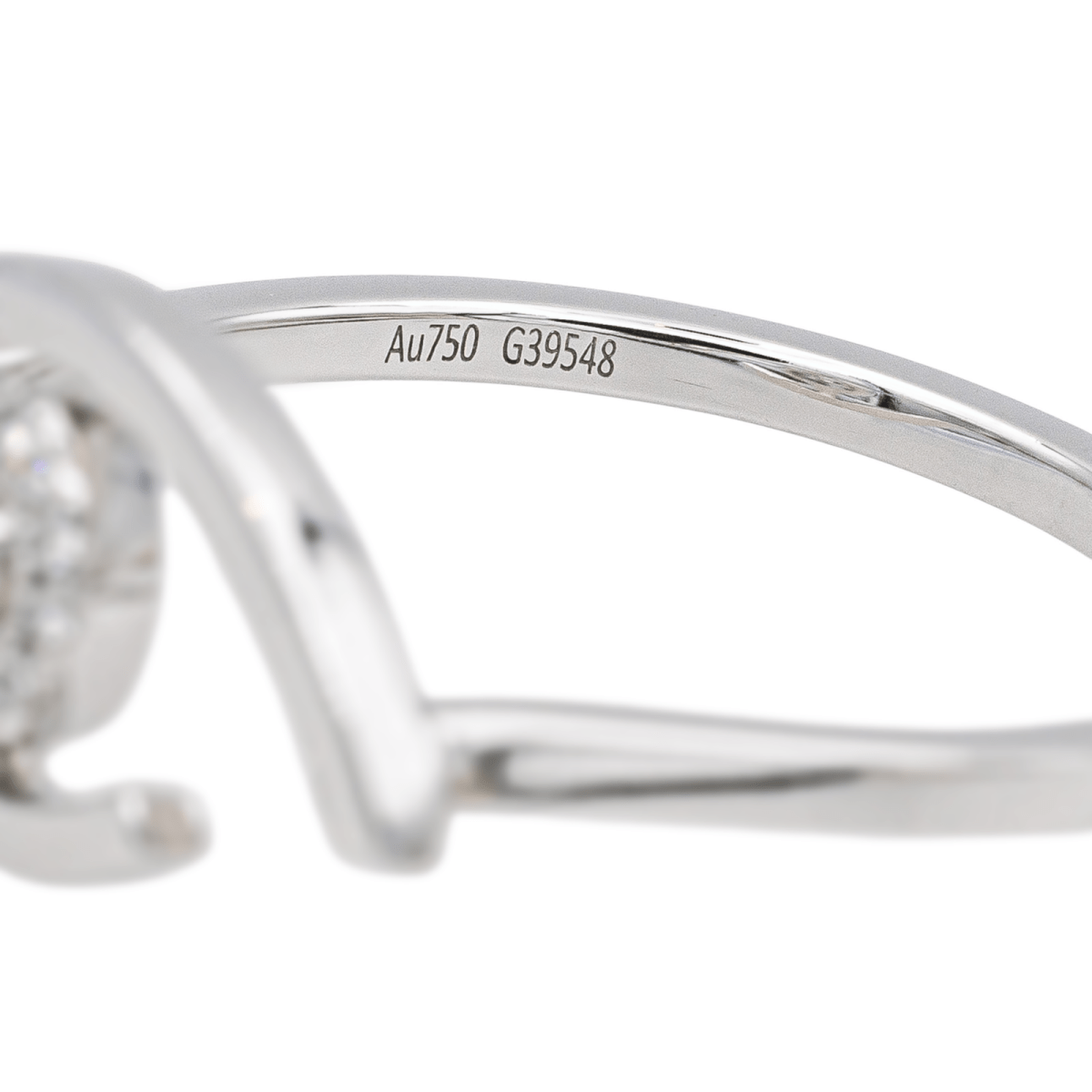 Messika Bague Lucky eye Or blanc Diamant - Maison Eloe