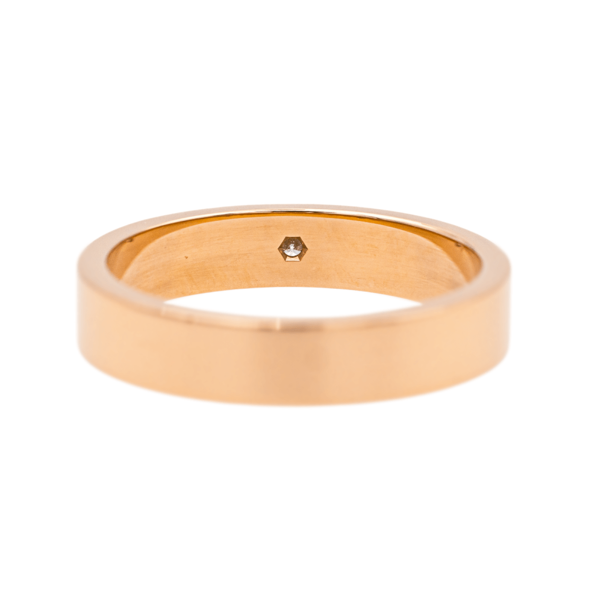 Cartier Bague Alliance C de Cartier Or rose Diamant - Maison Eloe