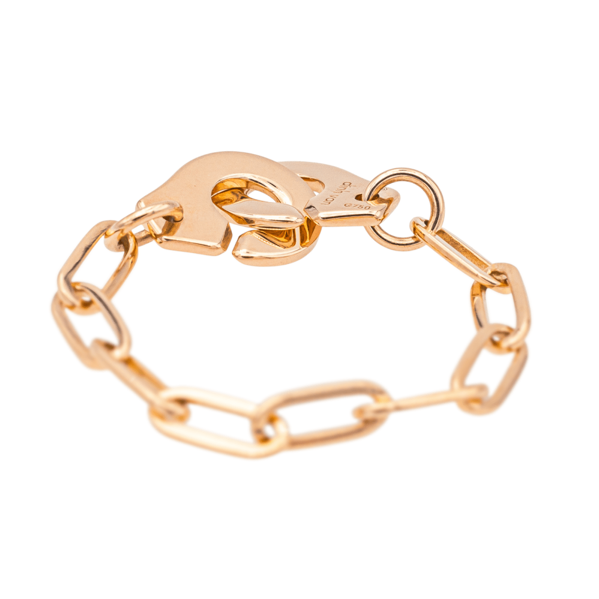 Dinh Van Bague Menottes Or rose - Maison Eloe