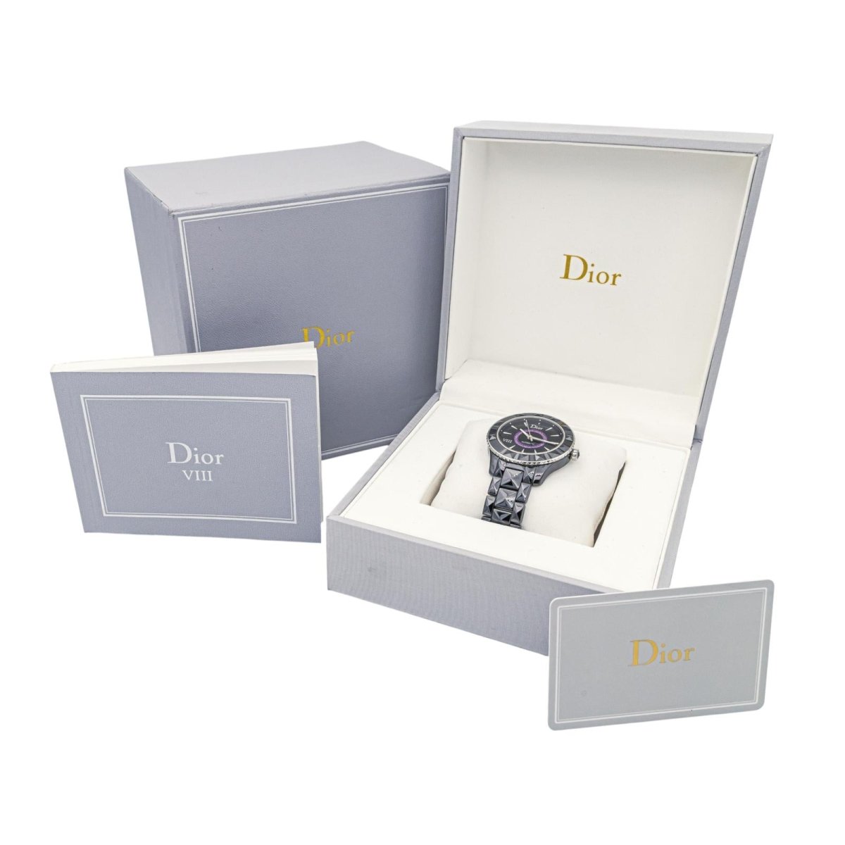 Dior Montre VIII Céramique Améthyste - Maison Eloe