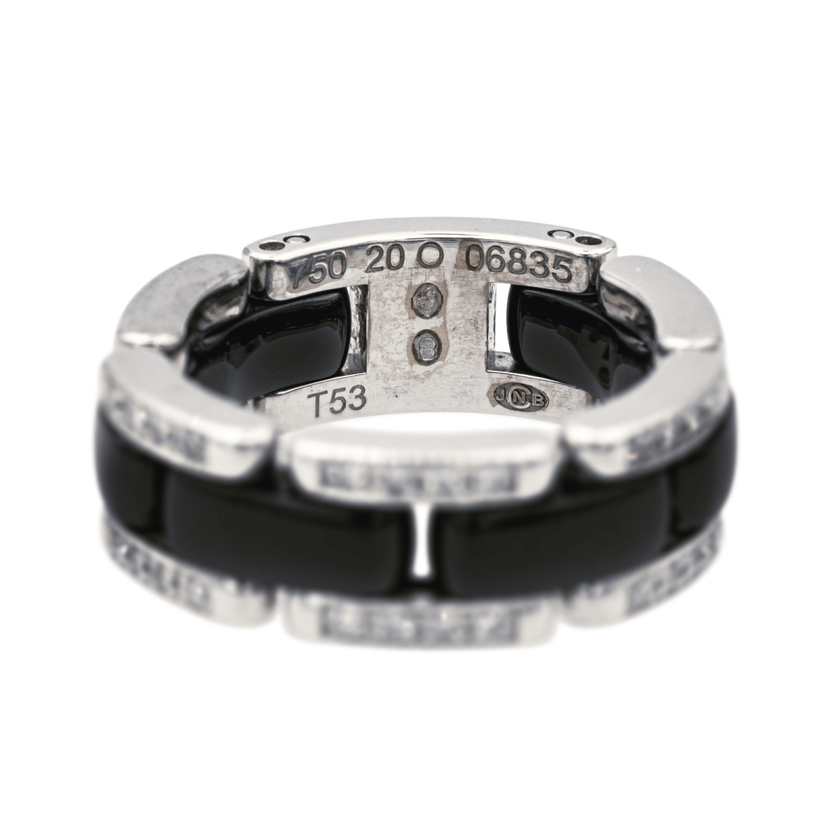 Chanel Bague Ultra Or blanc, Céramique - Maison Eloe