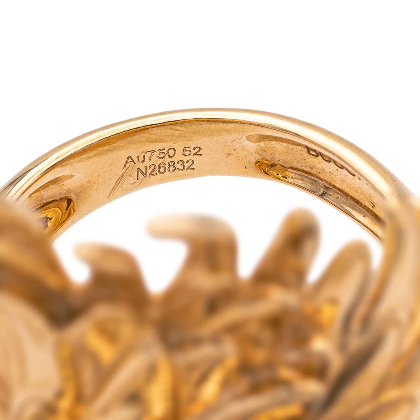 Boucheron Bague Cypris Or rose, Or noir Diamant