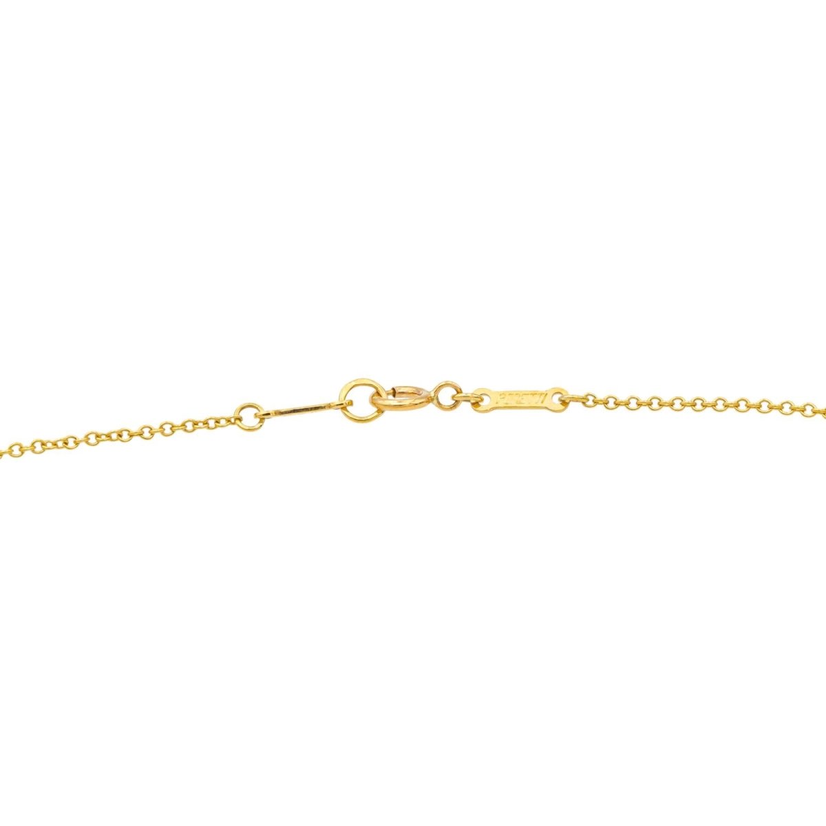 Tiffany & Co Collier Open heart Or jaune - Maison Eloe