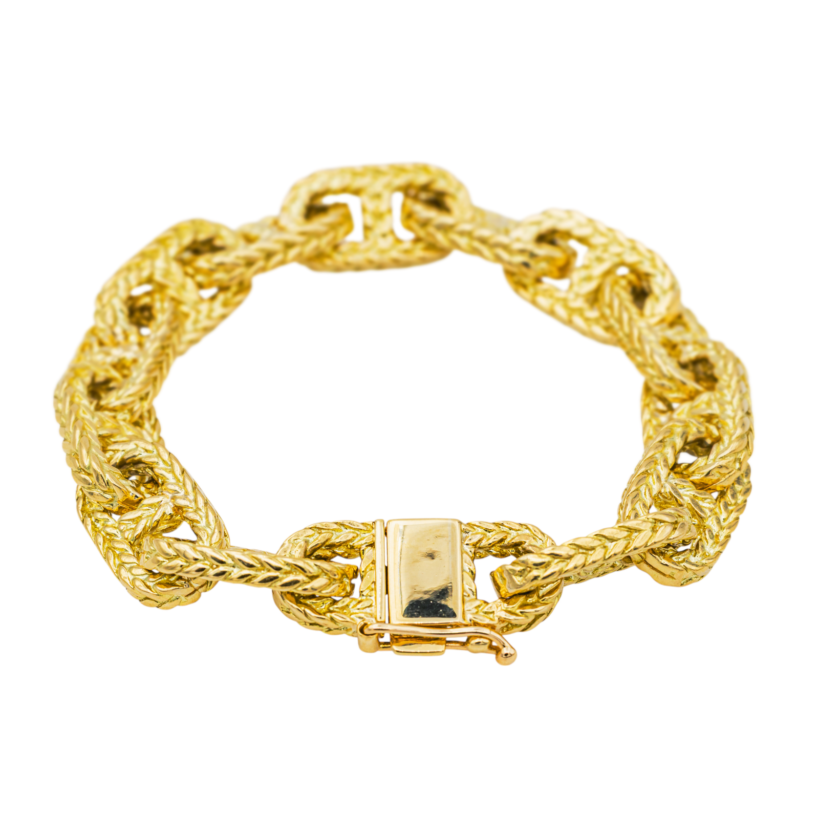 Bracelet Maille marine Or jaune