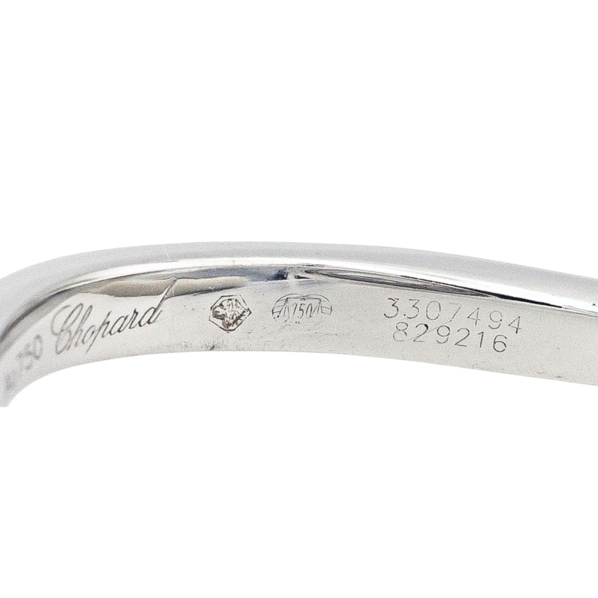 Chopard Bague Happy diamonds Or blanc Diamant - Maison Eloe