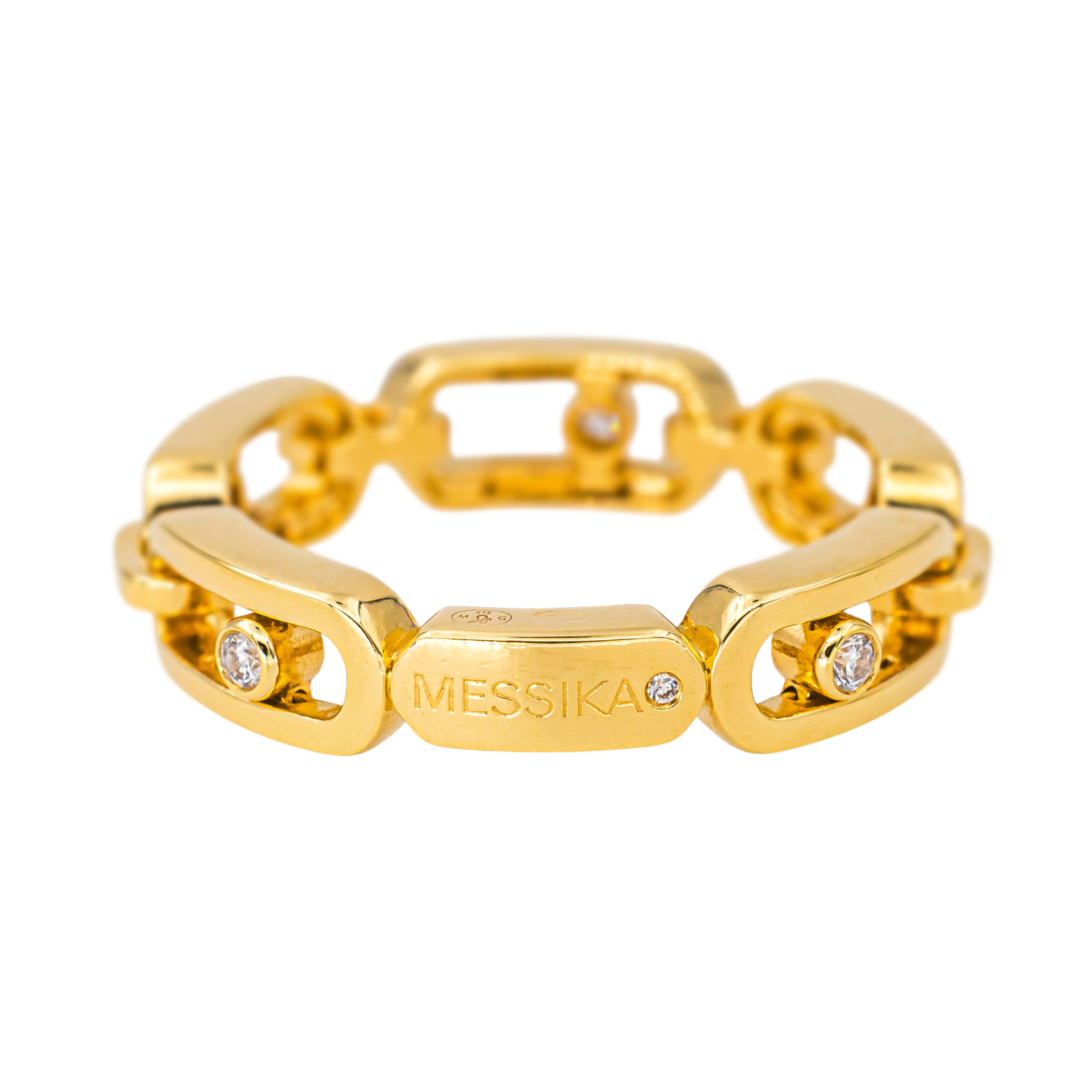 Messika Bague Move Link Multi Or jaune Diamant