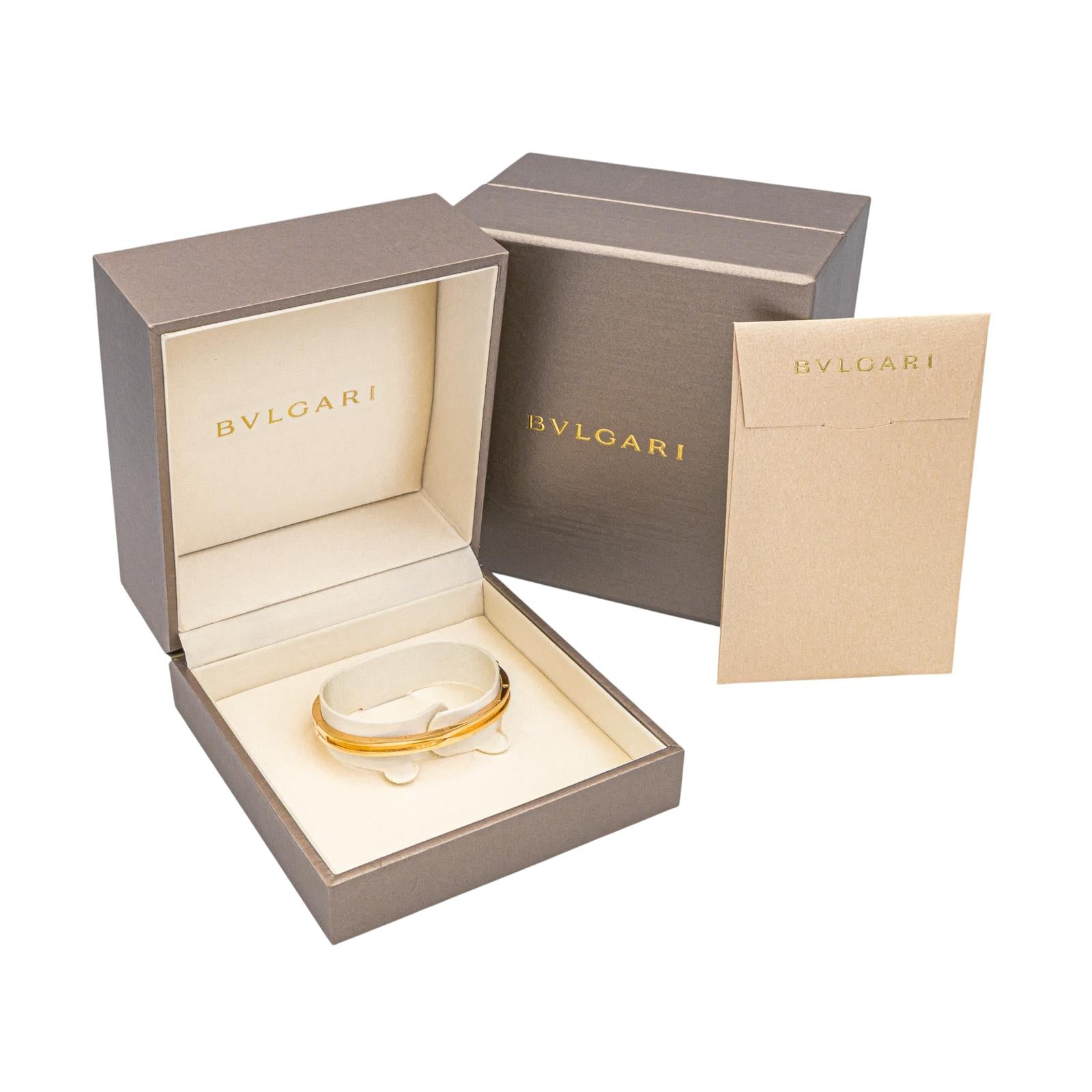 Bulgari Bracelet Jonc B.Zéro1 Or rose occasion vendu full set