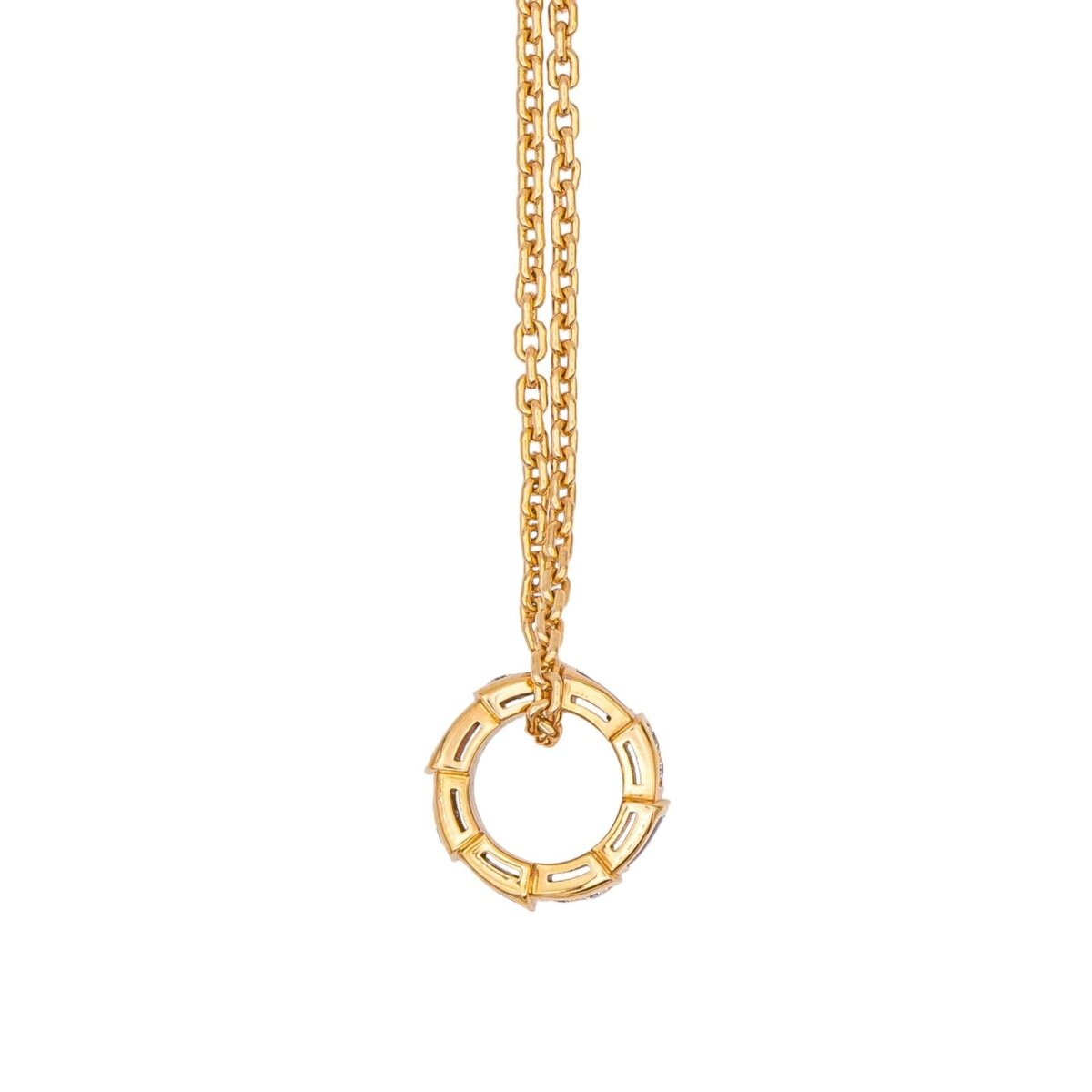 Bulgari Collier Serpenti Or rose Cornaline - Maison Eloe
