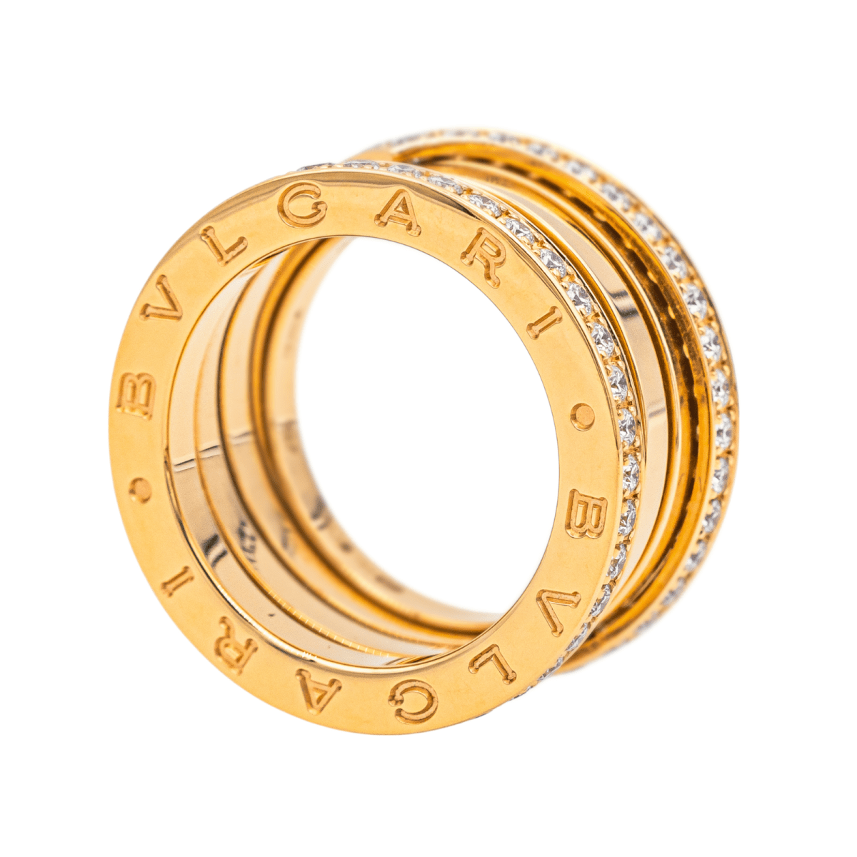 Bulgari Bague B.Zéro1 Or rose Diamant - Maison Eloe