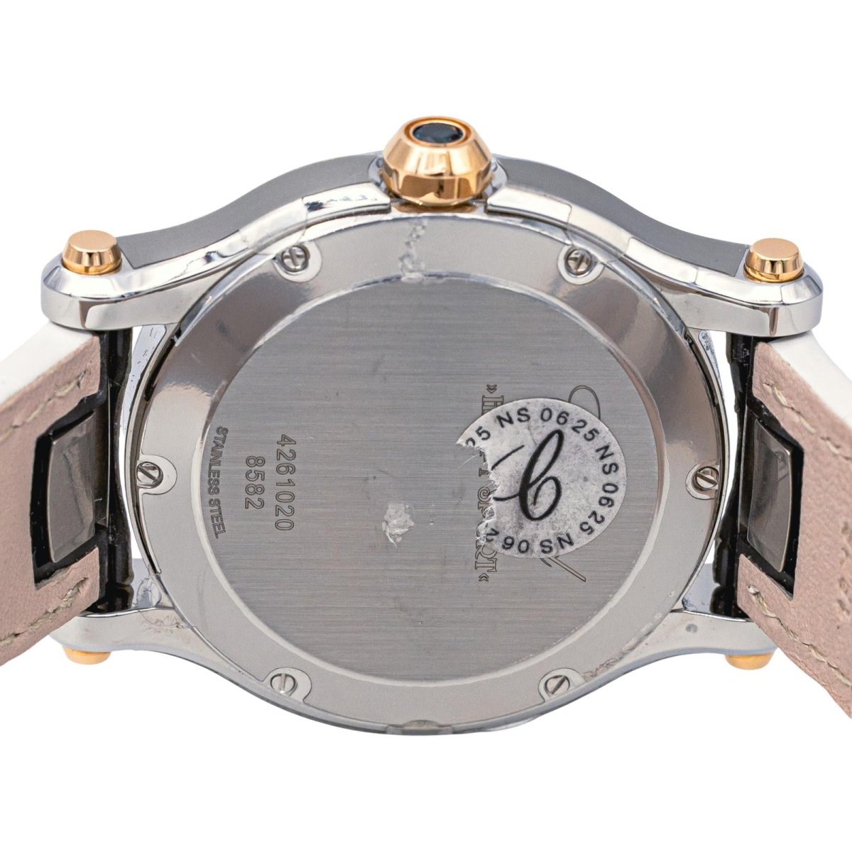 Chopard Montre Happy sport Acier Diamant - Maison Eloe