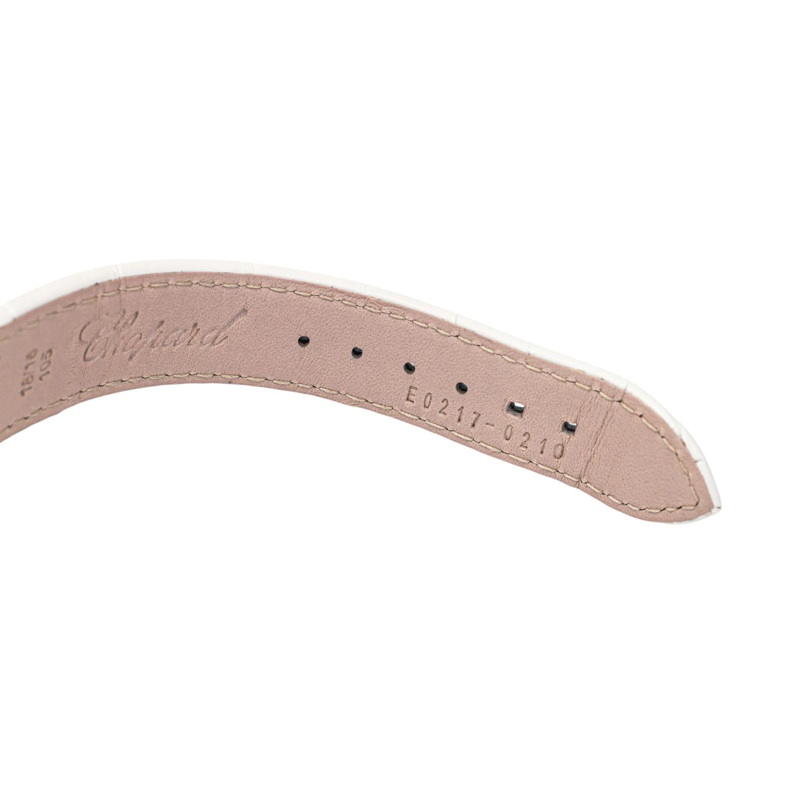 Chopard Montre Happy sport Acier Diamant