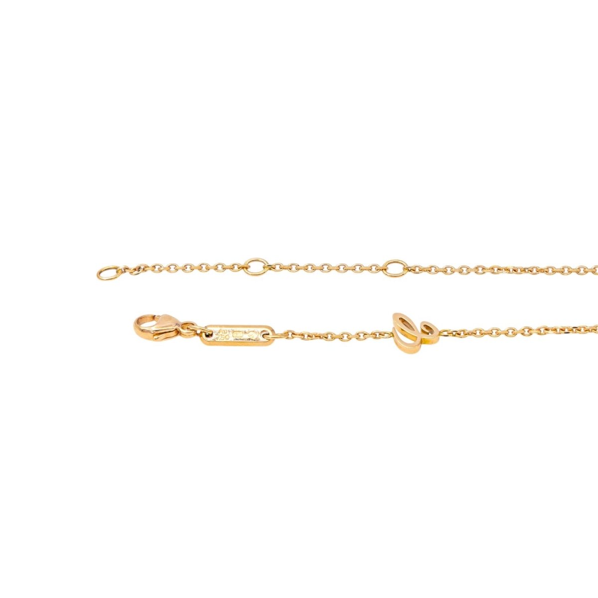 Chopard Collier Happy diamonds Or rose Diamant - Maison Eloe