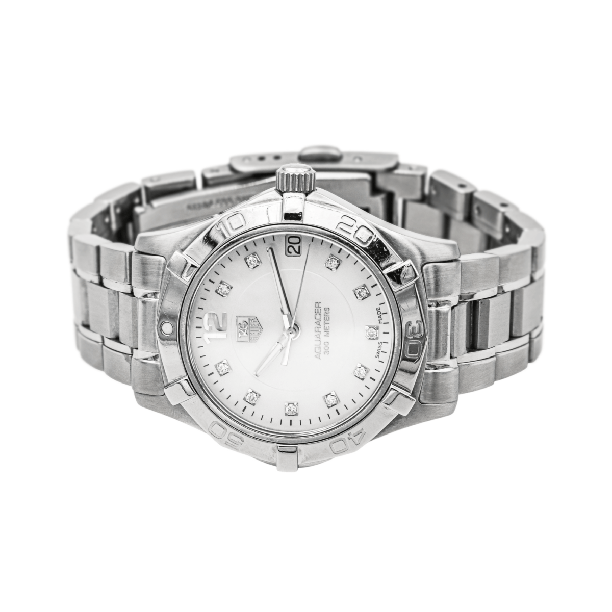 Tag Heuer Montre Aquaracer Acier Diamant - Maison Eloe