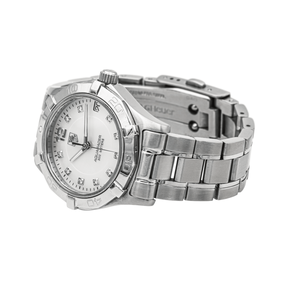 Tag Heuer Montre Aquaracer Acier Diamant - Maison Eloe