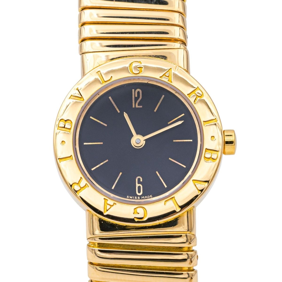 Bulgari Montre Tubogas Or jaune - Maison Eloe