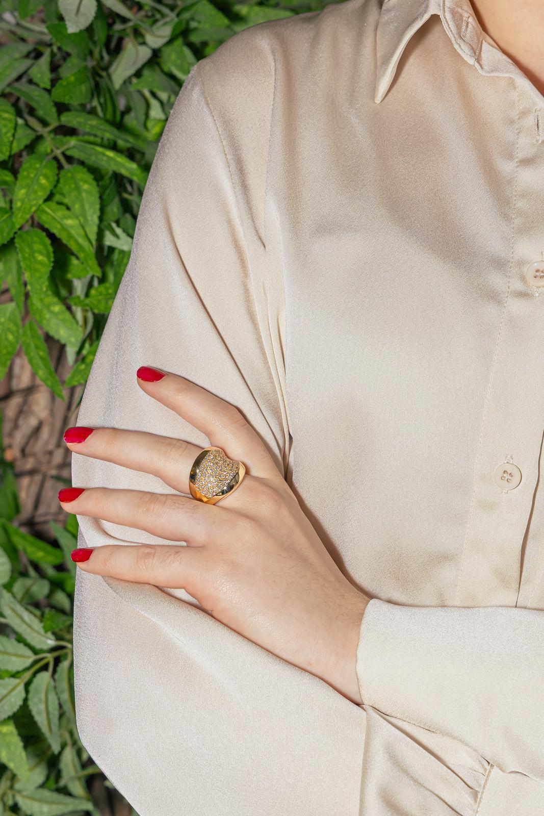 Bague Or jaune Diamant