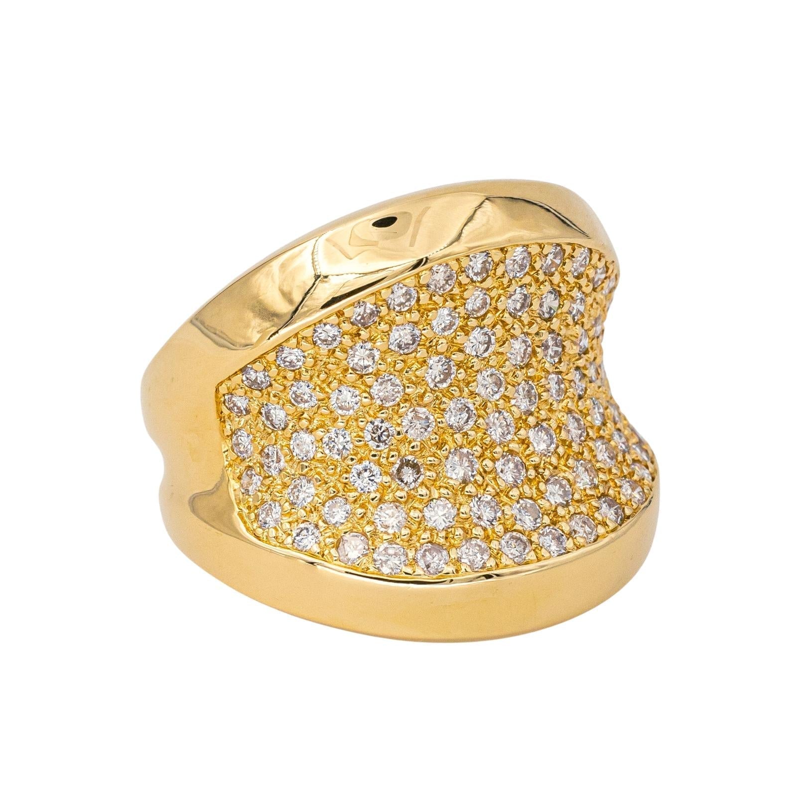 Bague Or jaune Diamant