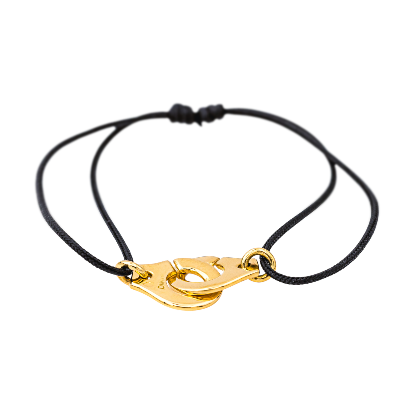 Dinh Van Bracelet Cordon Menottes Or jaune