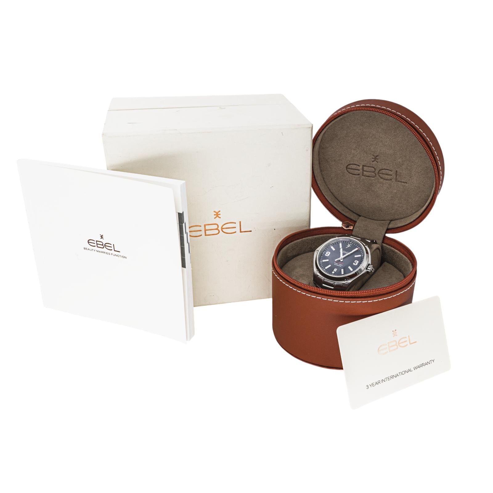 Ebel Montre Discovery Acier