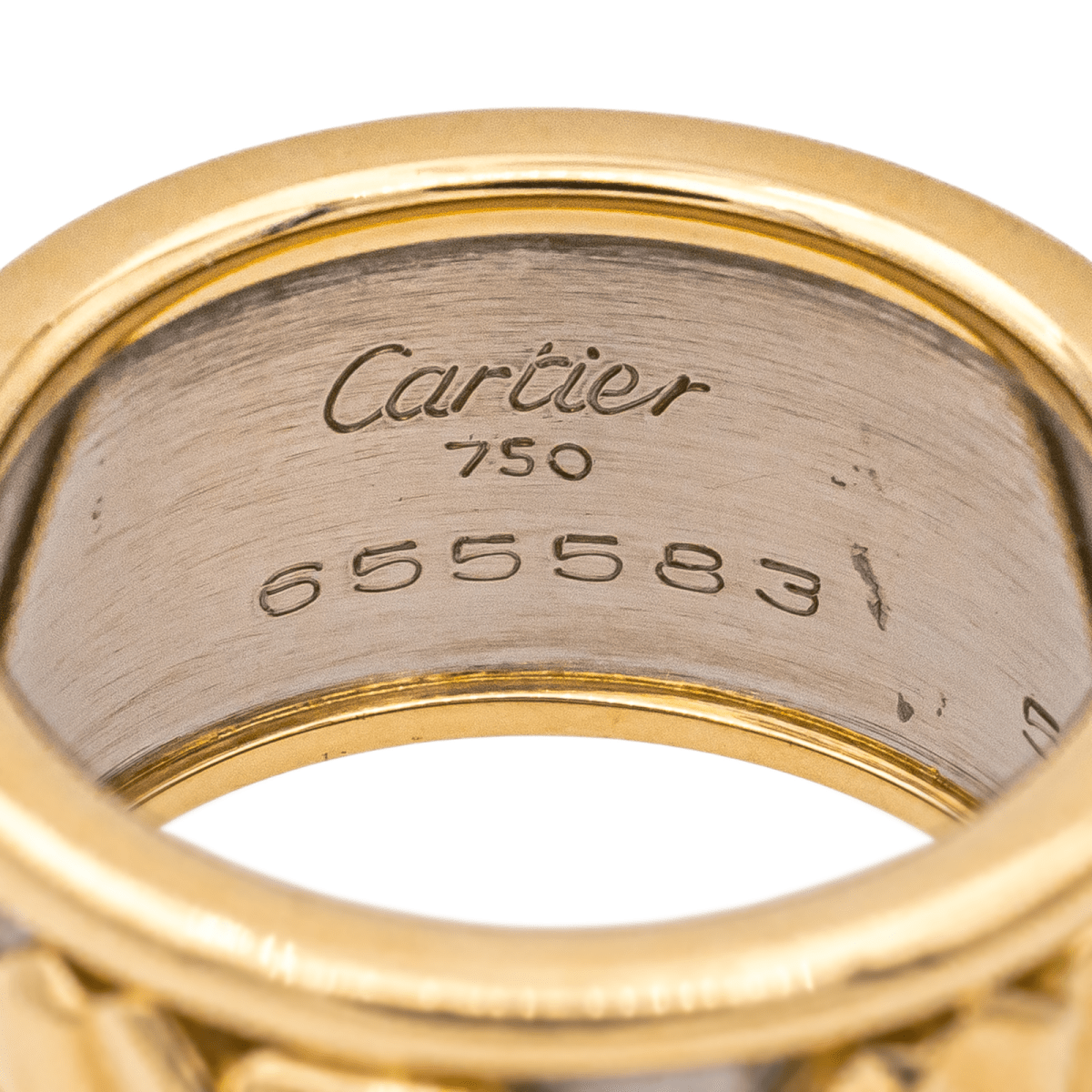 Cartier Bague Eléphant Or jaune, Or blanc - Maison Eloe