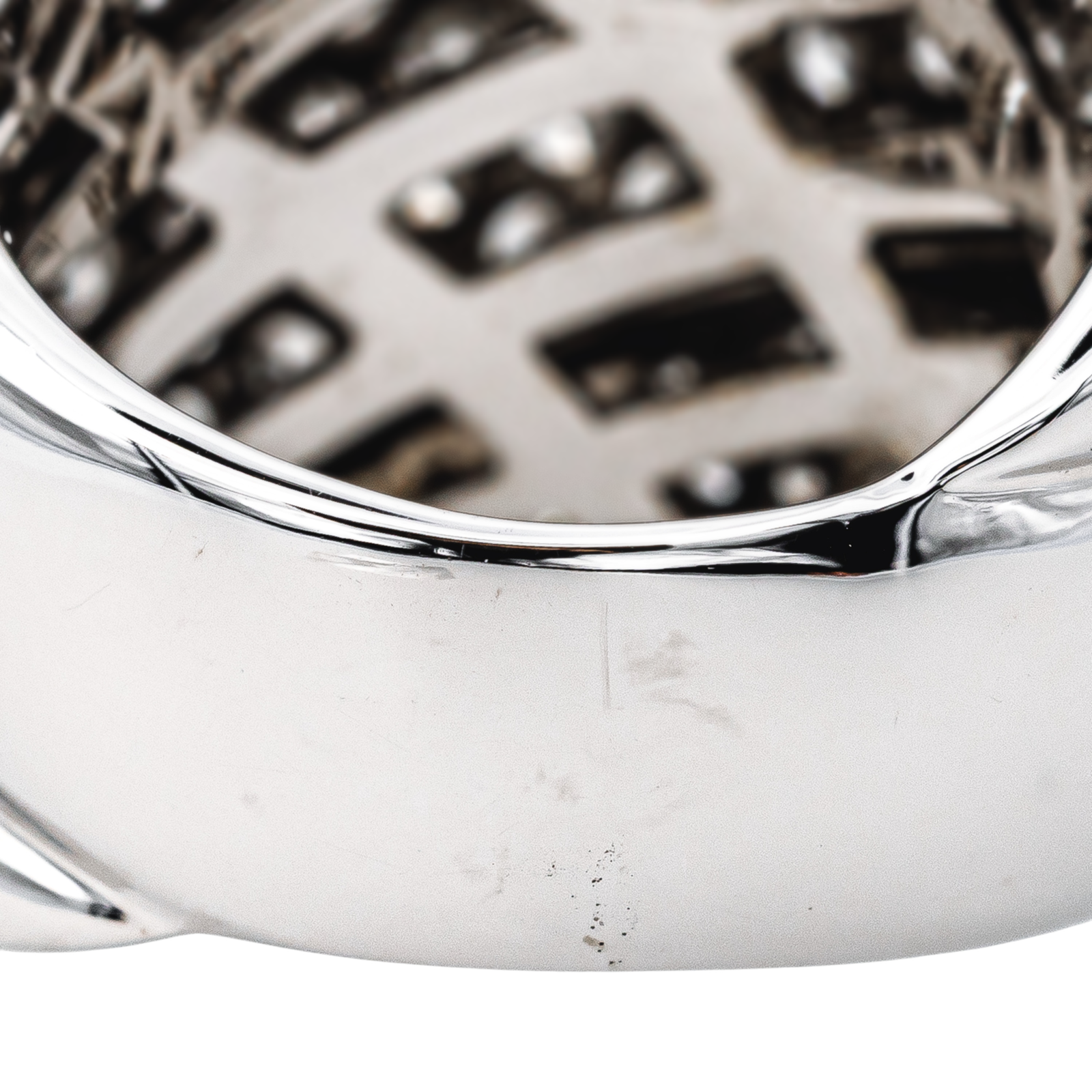 Damiani Bague Cocktail Gomitolo Or blanc Diamant