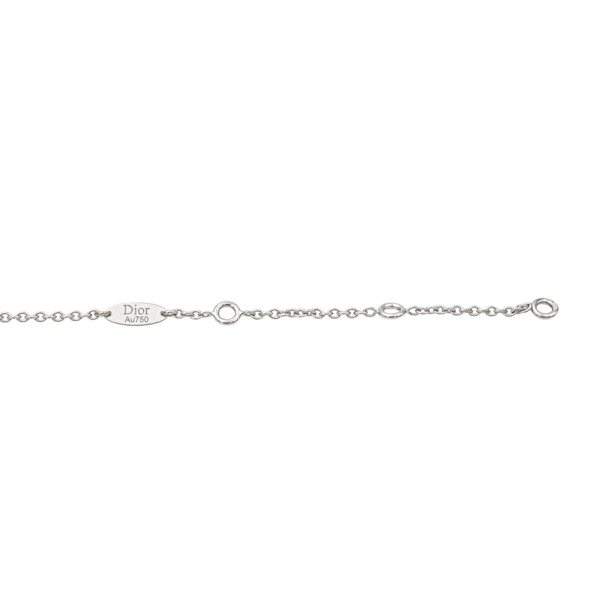Dior Collier Rose des vents Or blanc Diamant - Maison Eloe