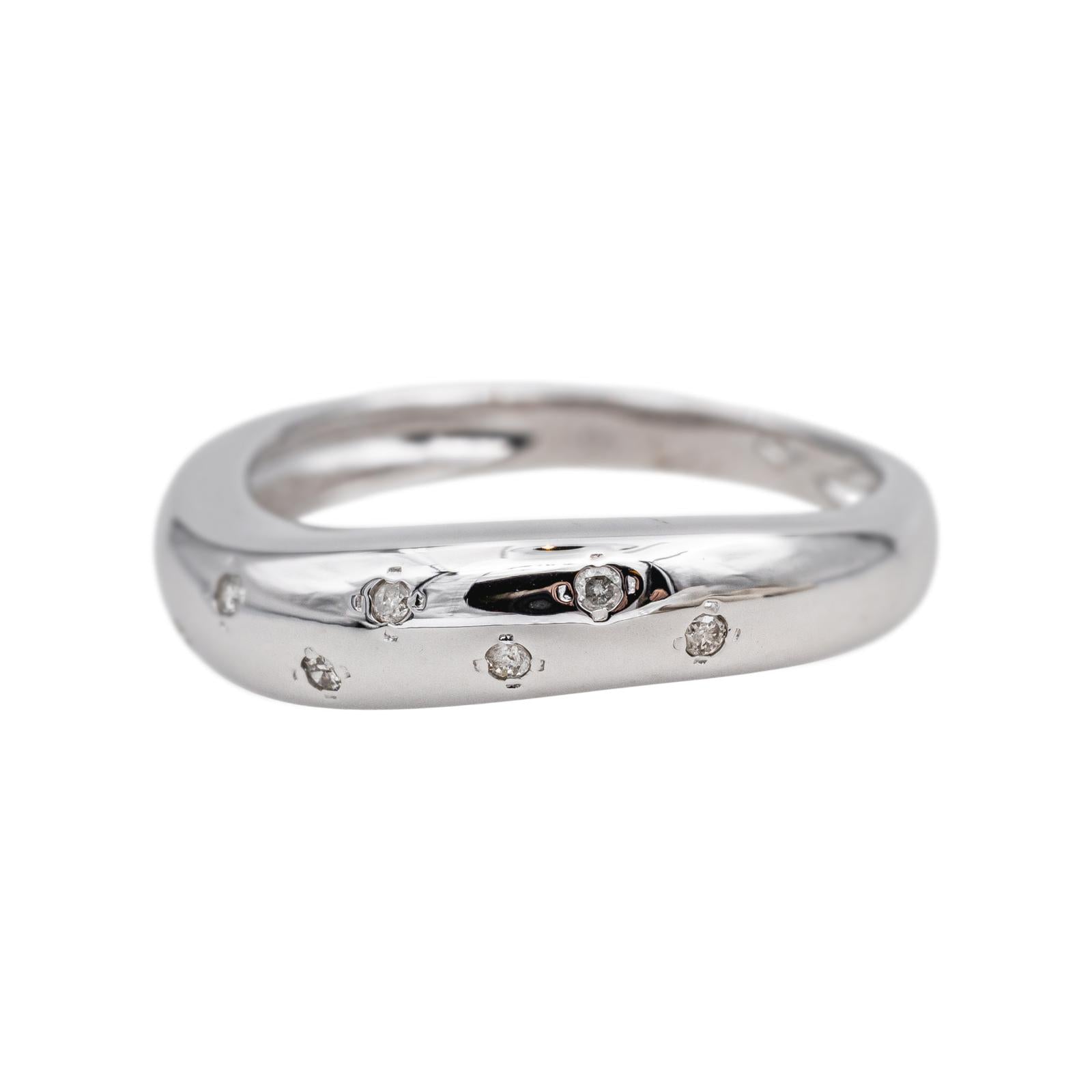 Bague Or blanc Diamant