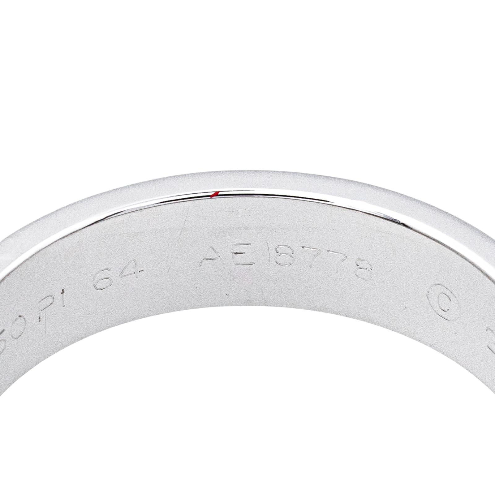 Cartier Bague Love Platine